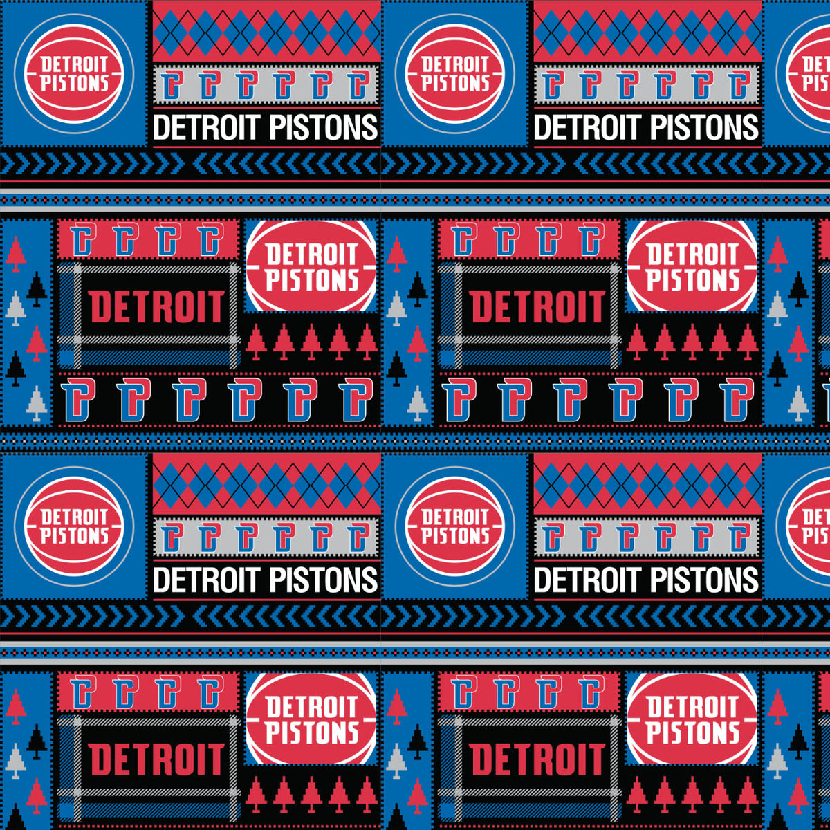 Detroit Pistons | Team Fair Isle