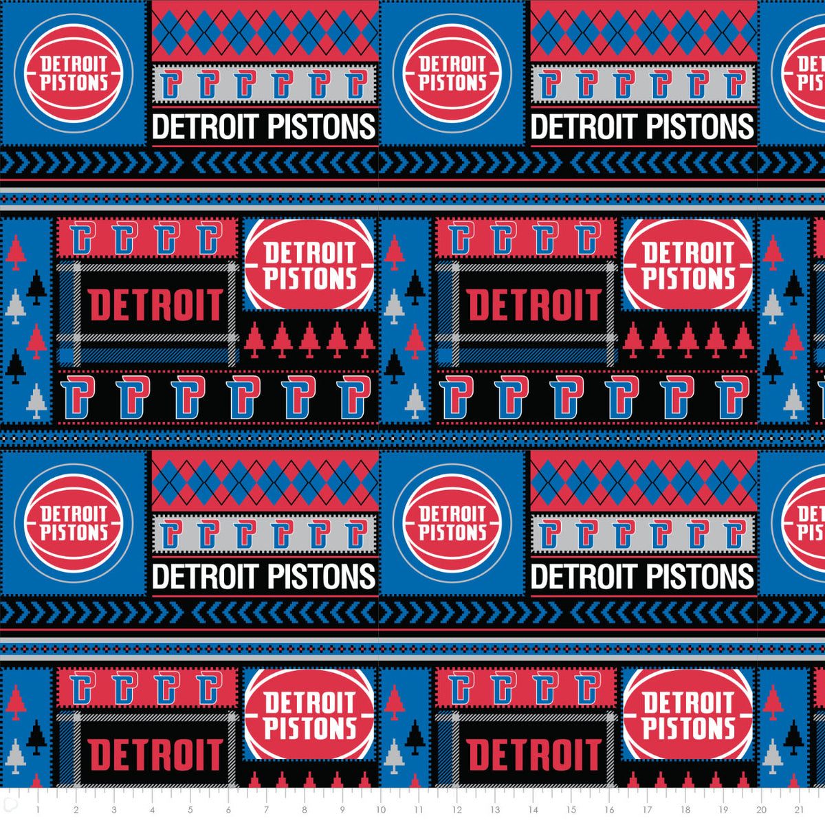 Detroit Pistons | Team Fair Isle