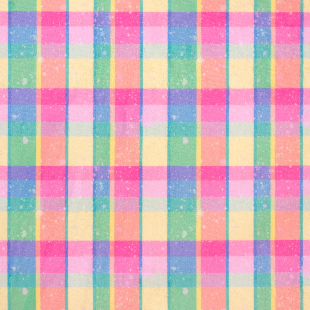 Speckled Bright Plaid