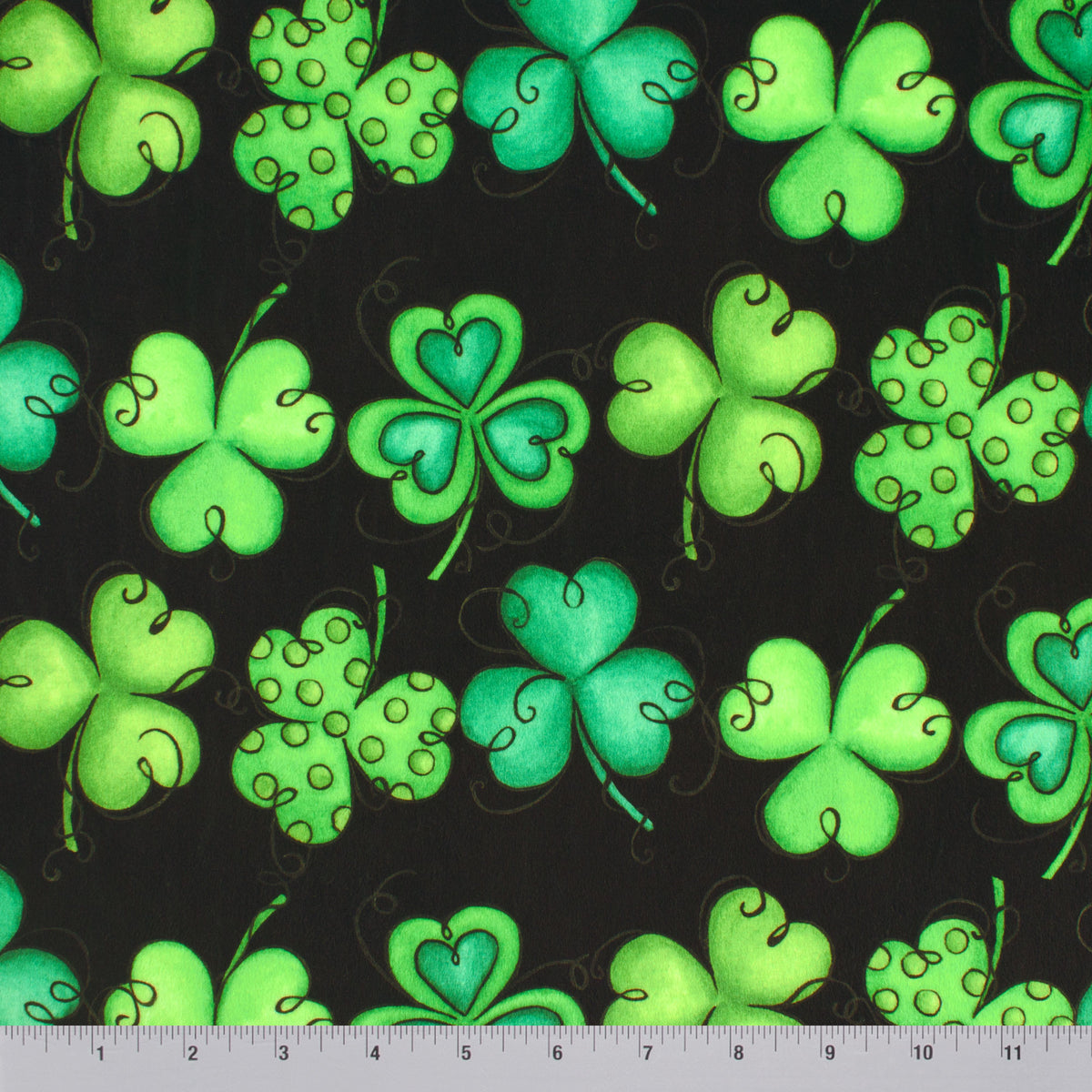 Twirly Shamrocks
