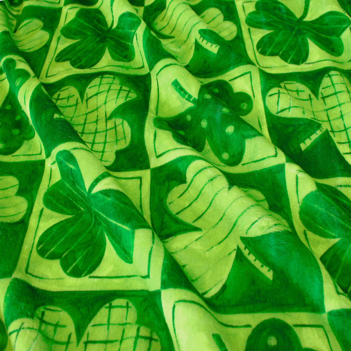 Painted Shamrock Check