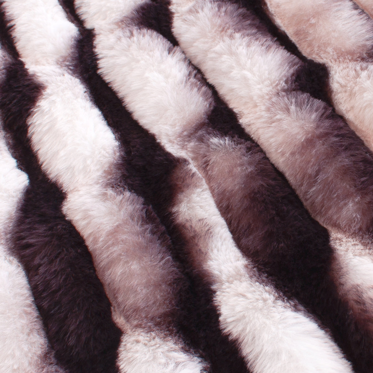 White/Red Violet EZ Fabric Stretch Faux Fur Snow Chinchilla Snuggle White/Red  Violet, Very Heavyweight Faux Fur Fabric, Home Decor Fabric
