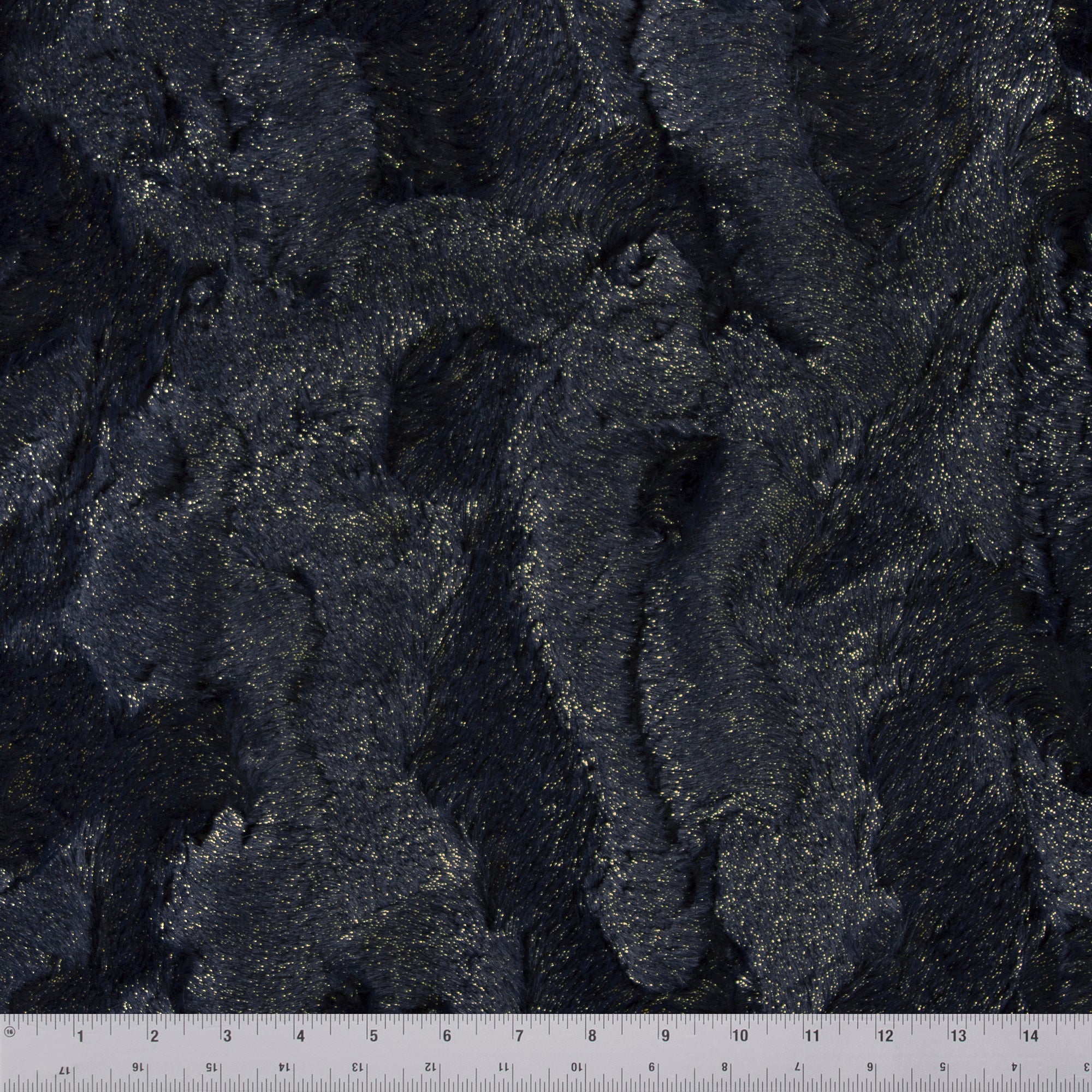 Black Granite texture Soft Handfeel Plush Fabric