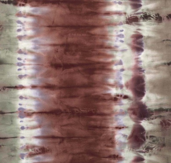 Cascata Plum Print on Minky Fabric by EZ Fabric