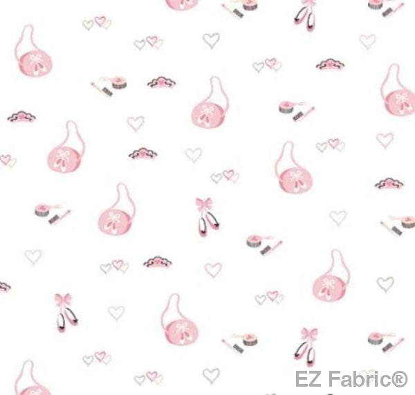 Ballerina Essentials on Smooth Minky by EZ Fabric