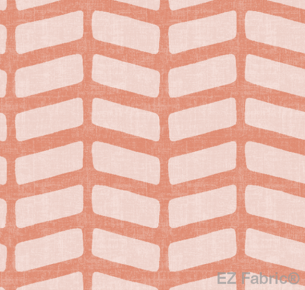 Sade Blush Mud Cloth Print on Minky Fabric by EZ Fabric