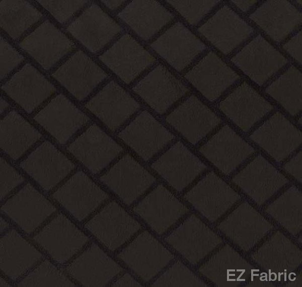 Minky Tire Tracks Embossed Snuggle by EZ Fabric 