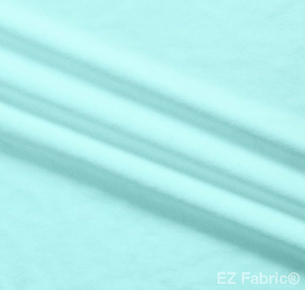 Silky Minky Smooth Aquamarine by EZ Fabric 